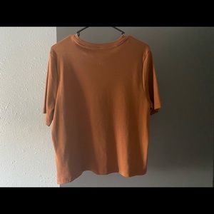 A new day burnt orange t-shirt, from Target. Size small.
